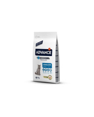 Ração Seca Advance Adult Sterilized Turkey & Barley Cat 10Kg