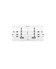 GRADE DE SEGURANÇA C/ 3 ELEMENTOS P/AUTOMOVEIS (PRATA/PRETO) - Trixie