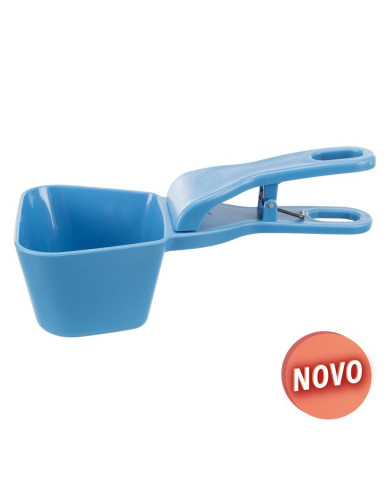 PÁ PARA ALIMENTO COM FECHO CLIP 250ml