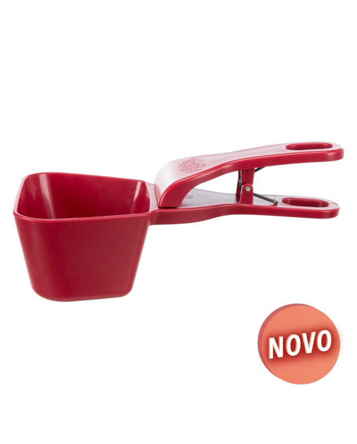 PÁ PARA ALIMENTO COM FECHO CLIP 250ml