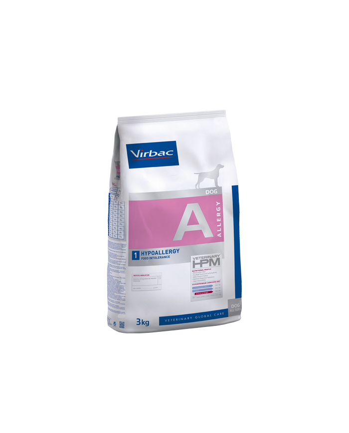 Ração Seca Virbac Vet HPM Adult Diets A1 Hypoallergy Dog 12Kg