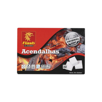 Acendalhas Flash embalagem 32 unidades