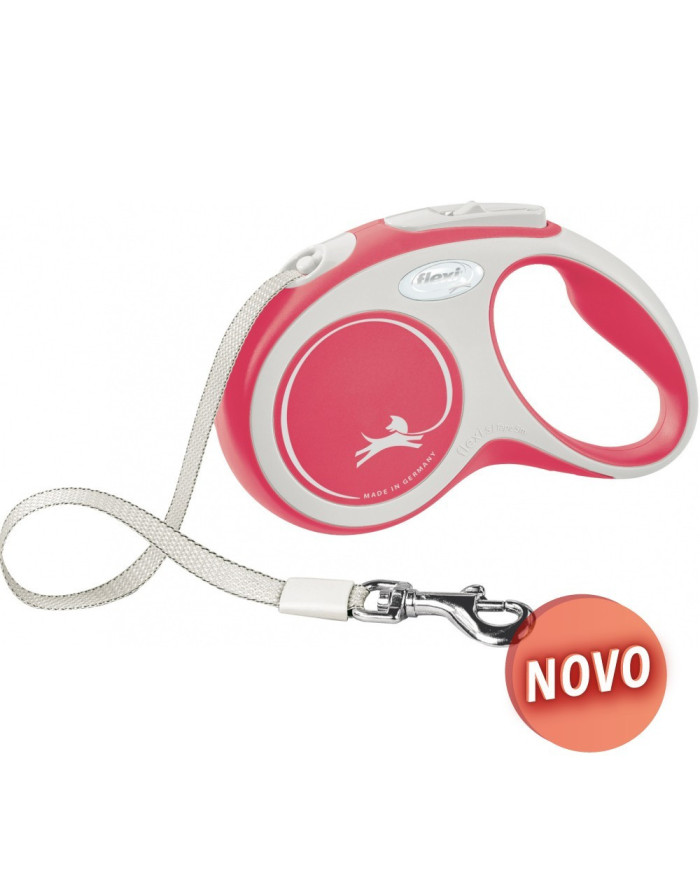 FLEXI NEW COMFORT (TAM. M) 5 MT / 25 KG - VERMELHO