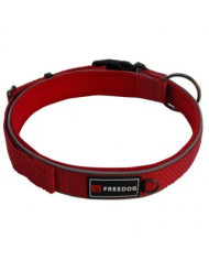 COLEIRA FREEDOG EXTREME VERMELHO 25MM 46/66CM