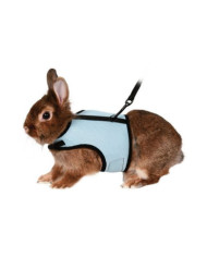 TRIXIE PEITORAL C/ TRELA ELÁSTICA P/ COELHOS