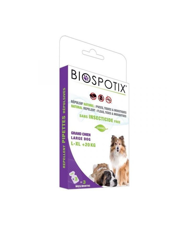 Biogance Biospotix Cão +20kg 3 Pipetas