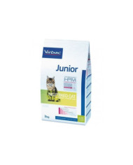 Ração Seca Virbac HPM Junior Cat Neutered 3Kg