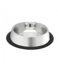 Comedouro inox antiderrapante 0.30l