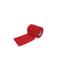 Ligadura coesiva CPK vermelha 10cm x 4.5m