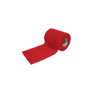 Ligadura coesiva CPK vermelha 10cm x 4.5m
