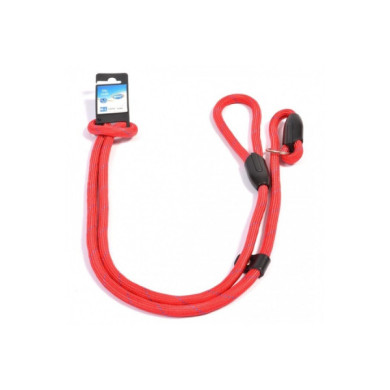 Trela Estranguladora para Cão 183cm/12mm vermelho