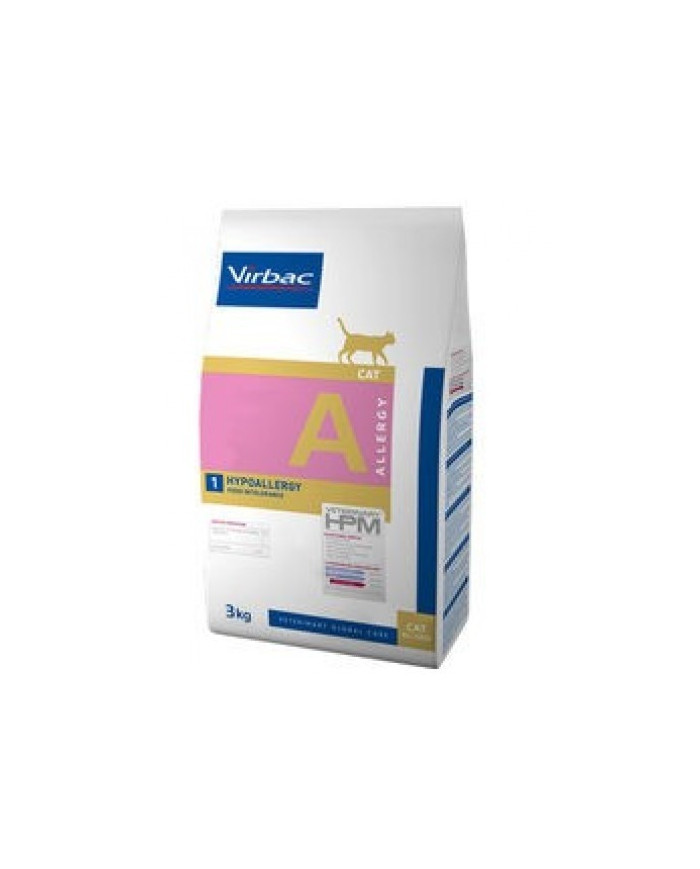 Virbac HPM Dietetic Cat - Alergia A1 Insect - 3 kg