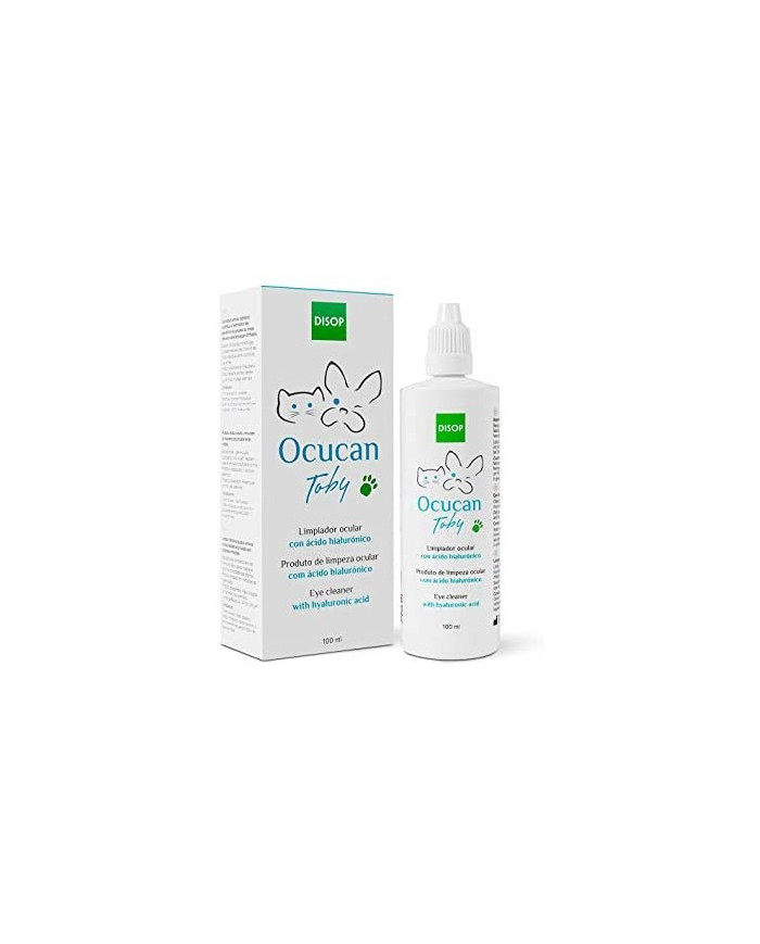 Ocucan Toby produto de limpeza ocular 100ml