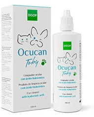 Ocucan Toby produto de limpeza ocular 100ml
