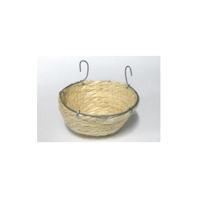 Ninho para Canários em Corda Branca com gancho