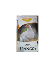 Ração para frangos 115 MIG 25kg