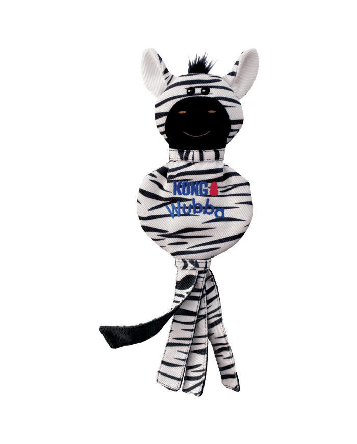 Kong Wubba no stuff Zebra Large