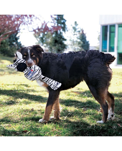 Kong Wubba no stuff Zebra Large