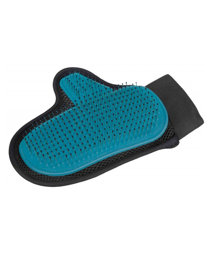 Trixie - Luva de Massagem com Punho e Cerdas em Arame