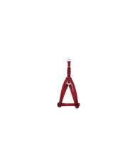 Peitoral Nylon Liso Vermelho L 53-75cmx20mm