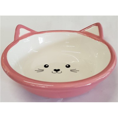 Comedouro/bebedouro kitten rosa 200ml