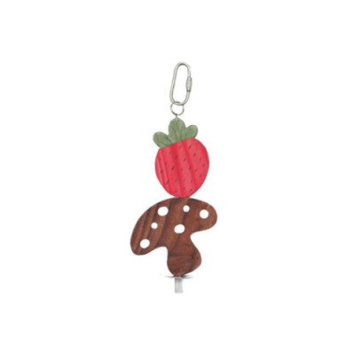 Madeira mastigável de morango para roedores