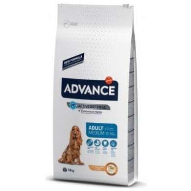 Ração Seca Advance Medium Adult Chicken & Rice 14Kg