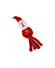 KONG Holiday Wubba Flatz Santa Large