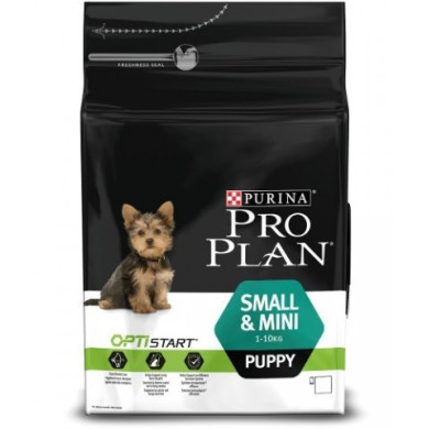 Ração Seca Purina Pro Plan Puppy Small & Mini OPTIStart Chicken & Rice Dog 700g - Purina