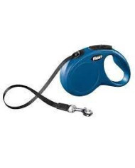 Flexi Trela em fita New Classic XS 3m azul