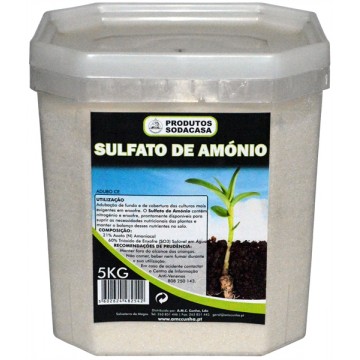 Adubo Sulfato de amonio 5kg