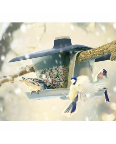 Comedouro Para Pássaros duplo