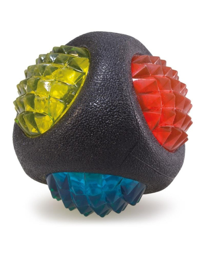 Bola intermitente de cores