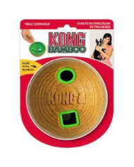 KONG Bola de bamboo dispensadora de snacks MD