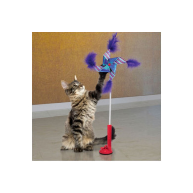 KONG Connects Switch Pinwheel Teaser Cat Toy