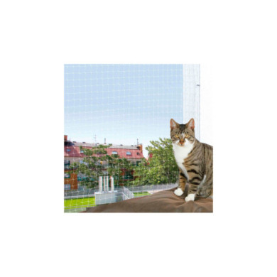 Rede protecçao gatos 3x2mts Transparente