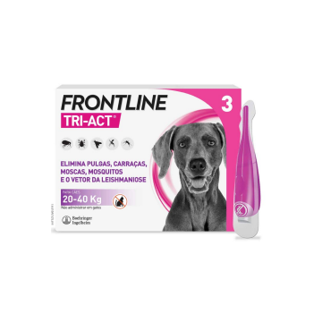 Frontline Tri-Act Cão 20kg...