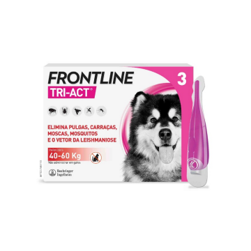 Frontline Tri-Act Cão 40kg...