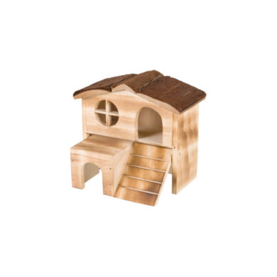 CASA "KAJSA" EM MADEIRA NATURAL FLAMEJADA