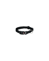 Coleira "Premium" (XS-S) - Preto (22-35 CM / 10MM)