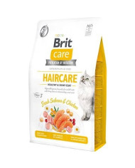 Brit Care Cat Grain Free Haircare Healthy & Skin Coat  Salmon & Chicken 2 kg