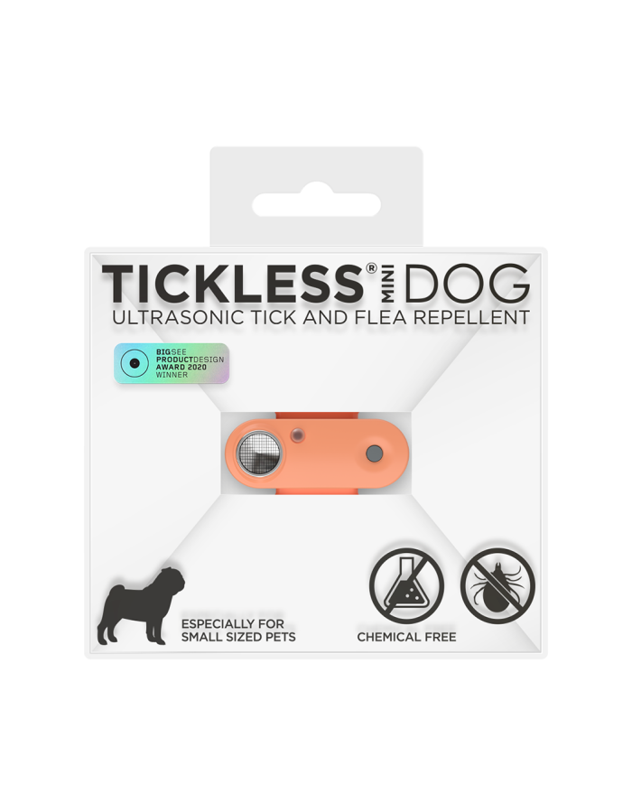 Tickless Repelente ultrasónico Mini Cat Laranja