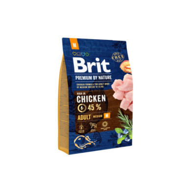 Brit Blue Premium Nature Cão Adulto Médio 15kg