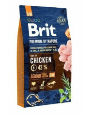 Brit Blue Premium Nature Cão Sênior Pequeno e Médio 8kg