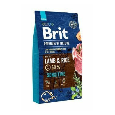Brit Blue Premium Nature Sensitive Dog Lamb & Rice 8kg