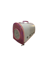 Saco De Transporte Rosa/Transparente 43X24,5X28cm