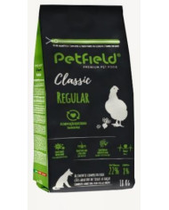 Ração Petfield Classic Regular Para Cão 18 Kg