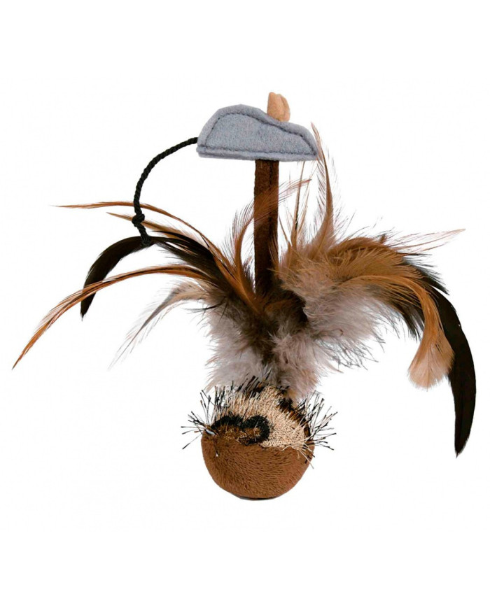 Trixie Brinquedo Gato Bola Squieky Pena e Rato