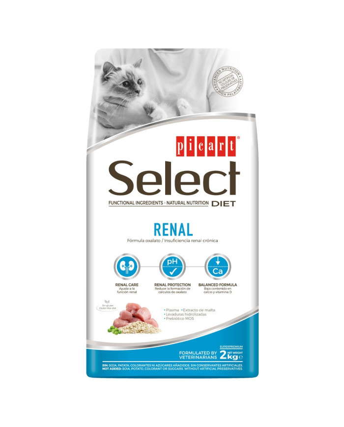 Select VD Renal 2Kg- Ração seca para gato com problemas renais