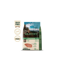 Bravery Puppy Grain Free Medium-Large Chicken 4Kg